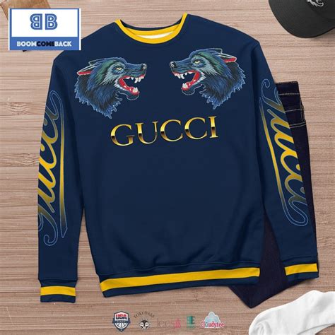 gucci wolf sweater fake